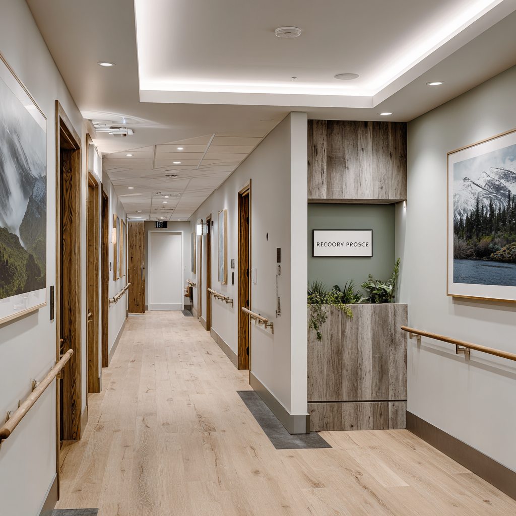 Gourmet dining area and recreation room at ALRA Rehab